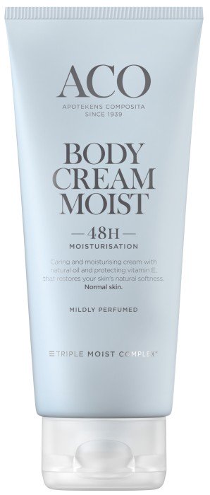 ACO Body Cream Moist Parfymerad Hudkräm 200 ml