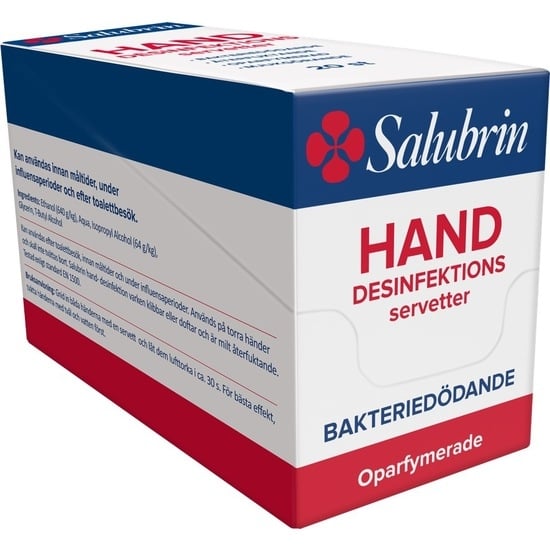 Salubrin Desinfektionsservetter 20 st