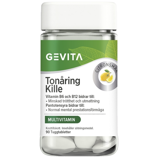 Gevita Tonåring Kille 90 tuggtabletter