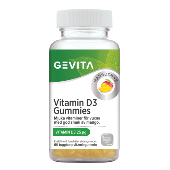 Gevita Vitamin-D Gummies 60 st