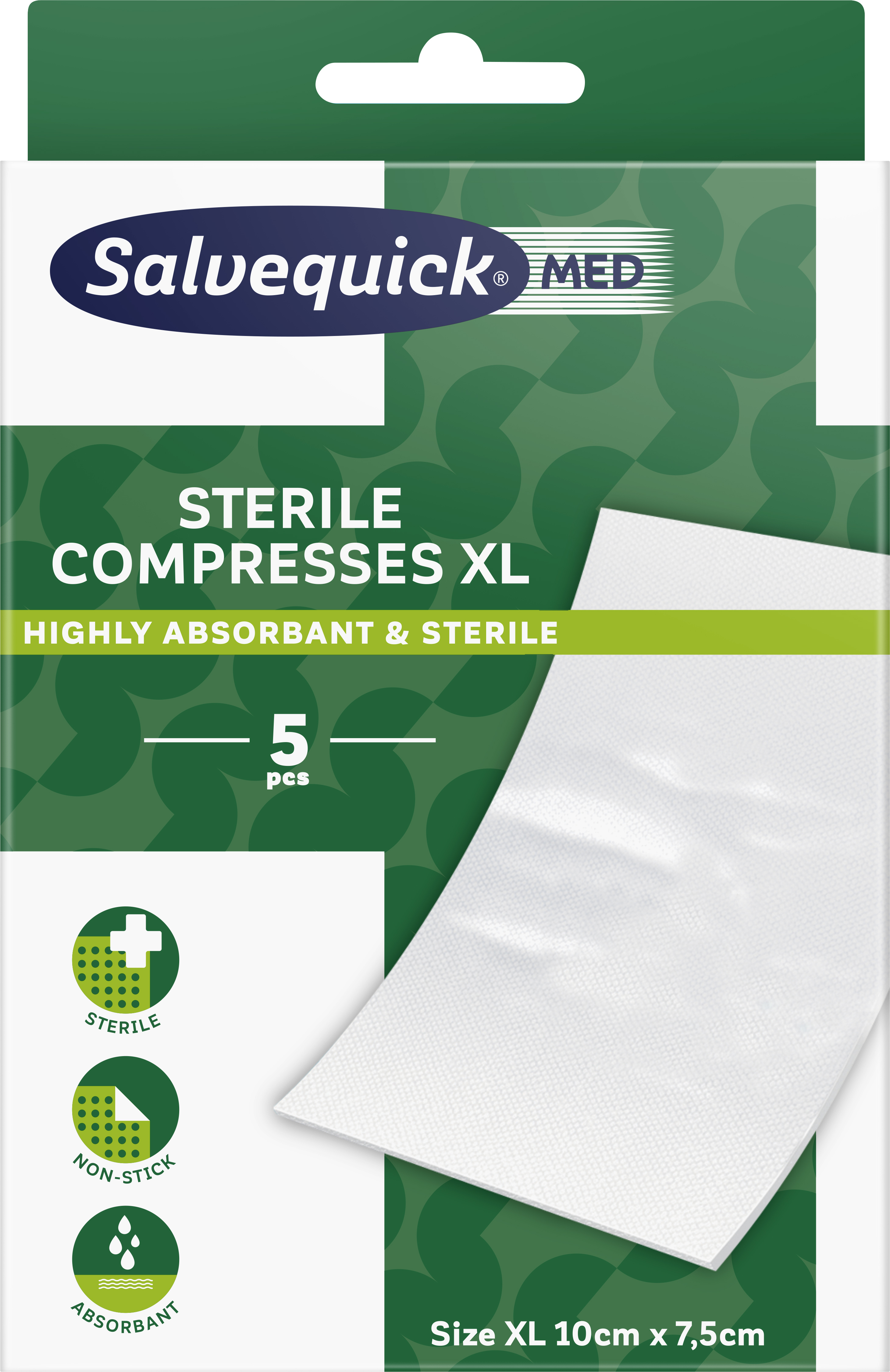 Salvequickmed Compress XL 5 st