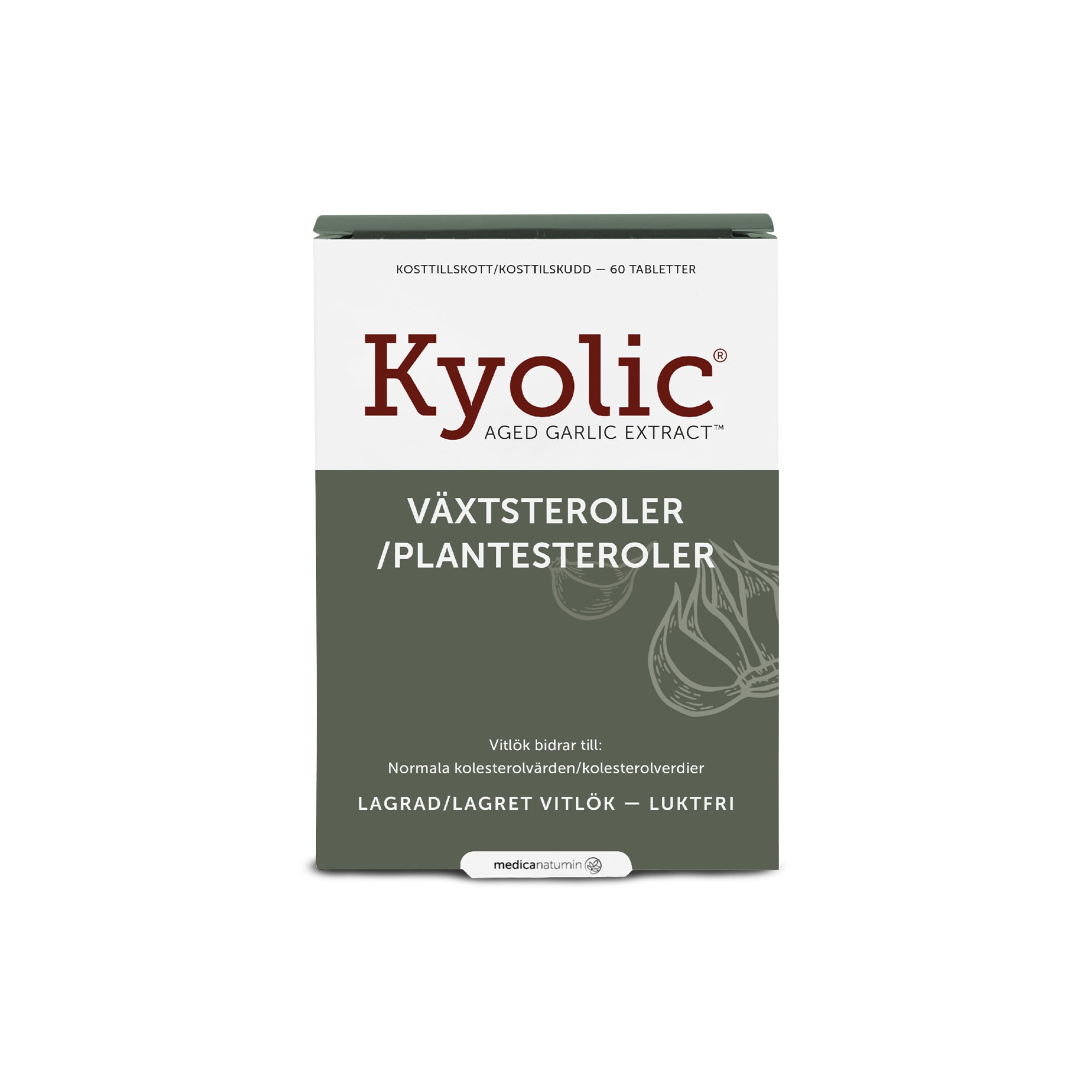Kyolic AGE + Växtsteroler 60 tabletter