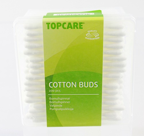 Top Care Bomullspinnar 200 st