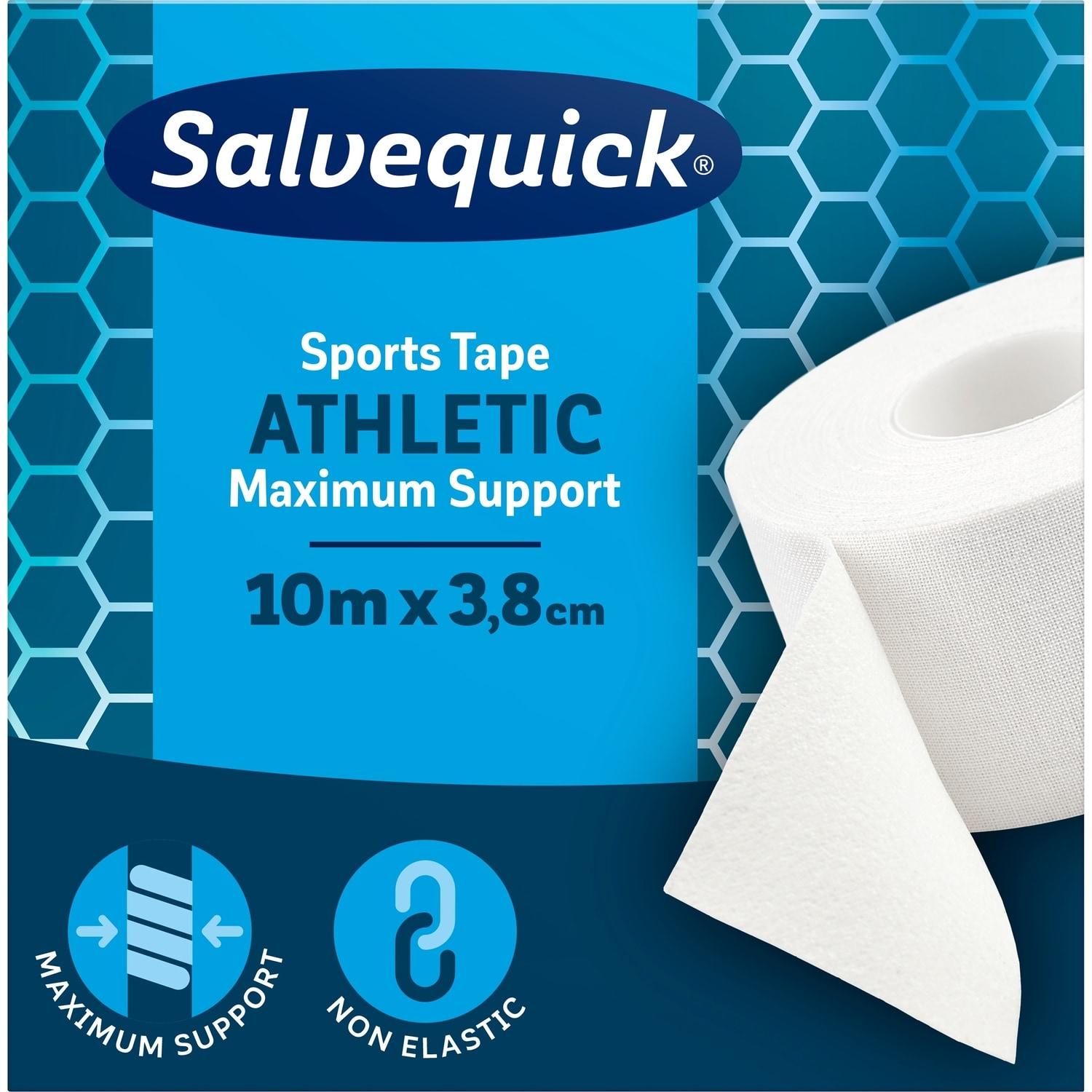 Alternativ bild 1 för SalvequickMED Sport Tape 10m x 3,8 cm