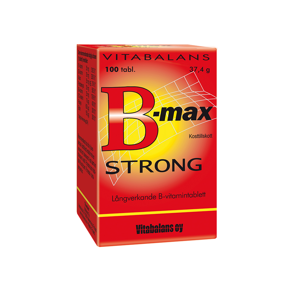 Vitabalans B-Max Strong 100 tabletter
