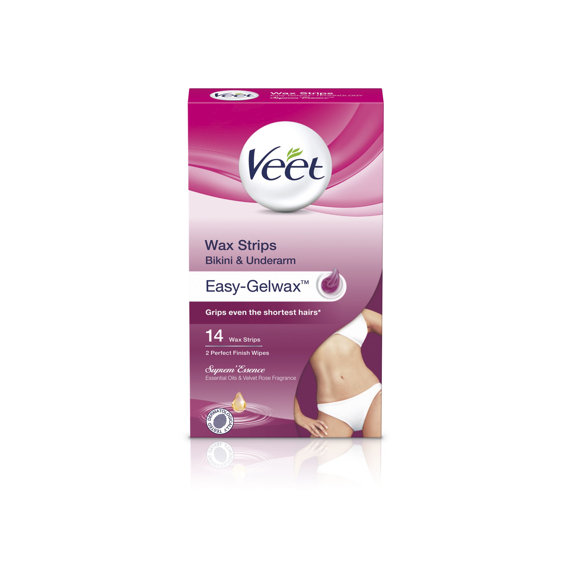 Veet Wax Strips Bikini/Underarm 14 st