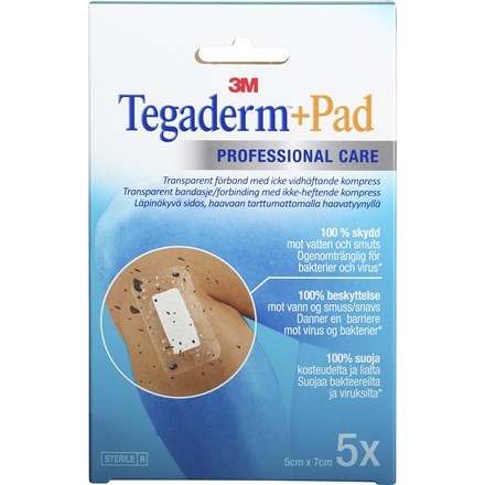 Tegaderm + Pad 5 x 7 cm 5 st