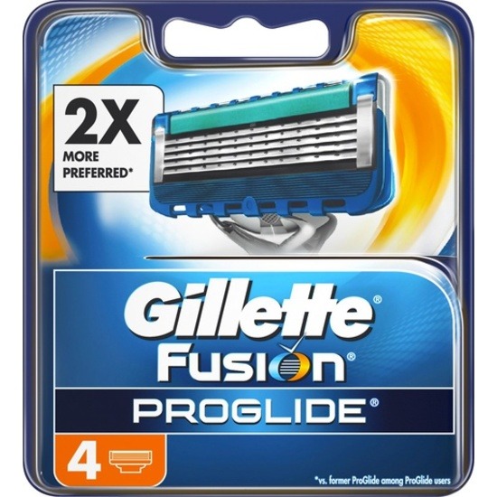 Gillette Fusion ProGlide rakblad 4 st