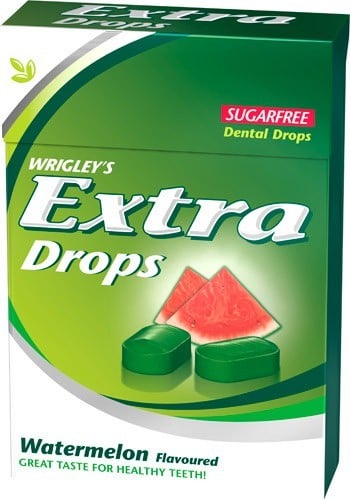 EXTRA Drops Watermelon 12 st