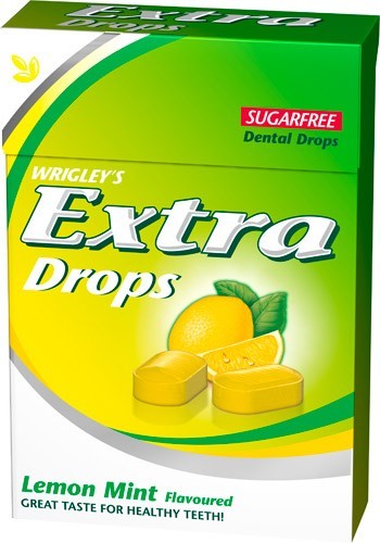 EXTRA Drops Lemon Mint 12 st