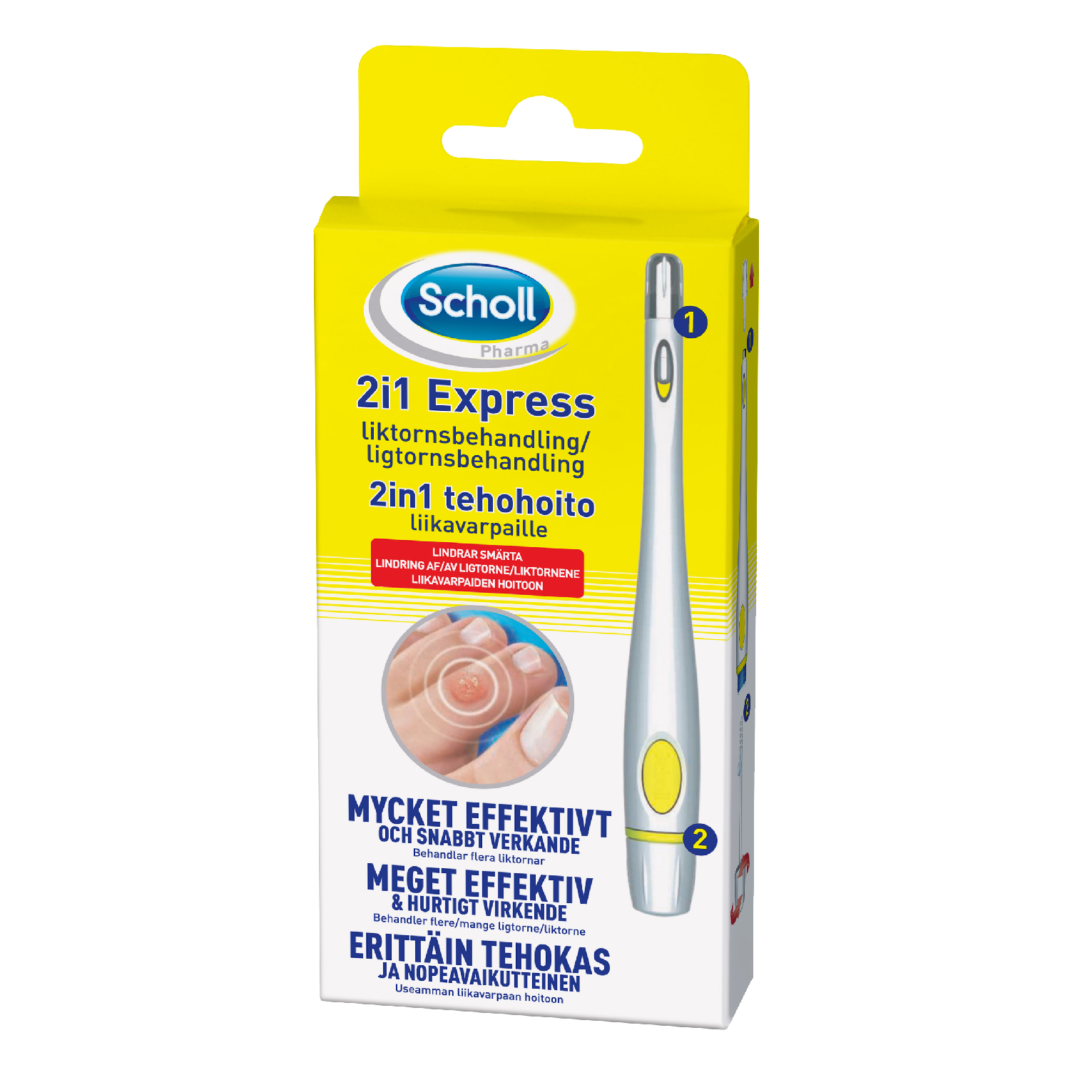 Scholl 2-i-1 Express Liktornsbehandling