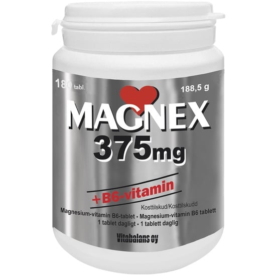 Vitabalans Magnex 375 mg + B6-vitamin 70 tabletter