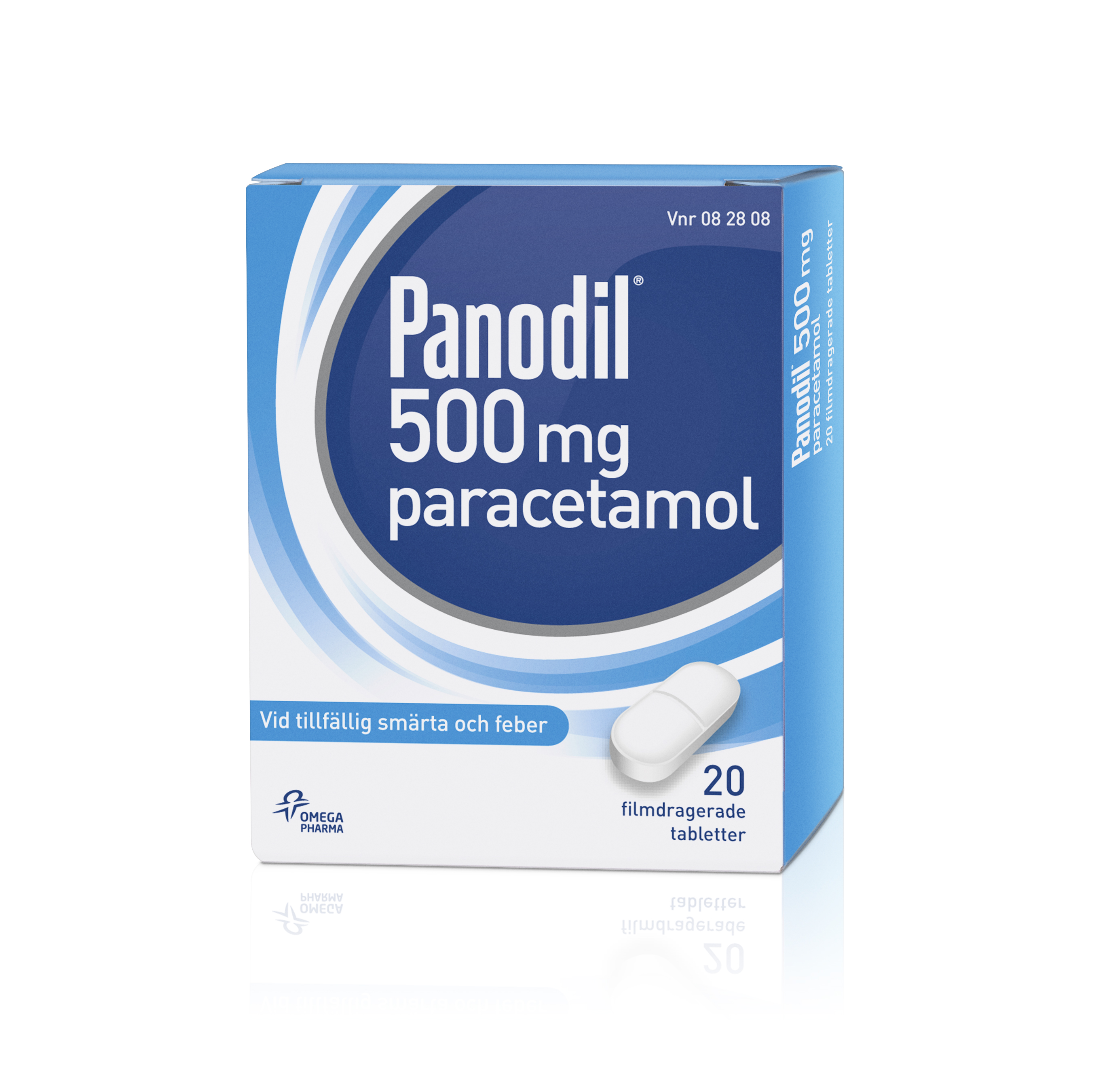 Panodil, filmdragerad tablett 500 mg 20 st