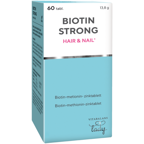 Vitabalans Biotin Strong 60 tabletter