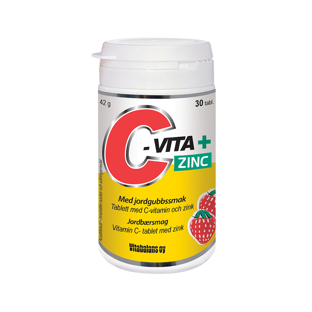 C-VITA + ZINK 50MG/15MG 30 tabletter