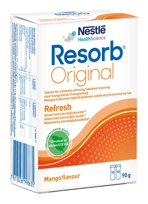 FELFELResorb Original Mango Brustabletter 20 st