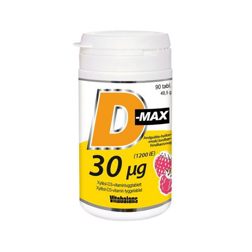 Vitabalans D-Max 30 µg 90 tabletter