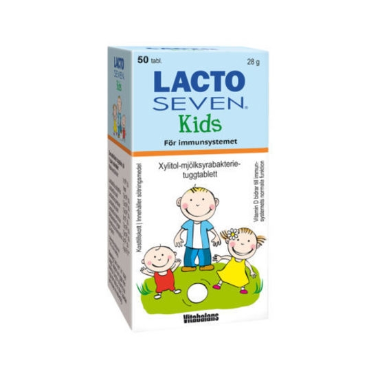 Lacto Seven Kids 50 tuggtabletter