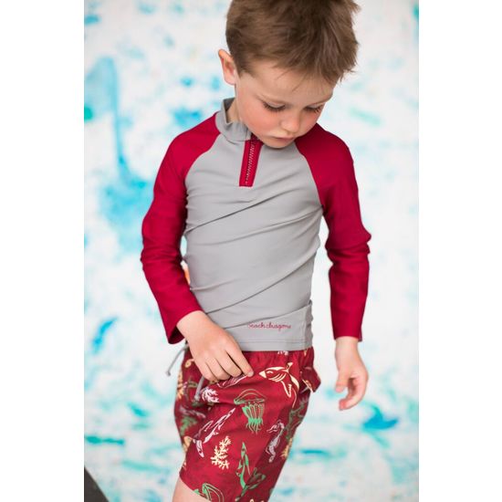 Beach Dragons Boy Jellyfish UV-Rash Vest 5-6 år