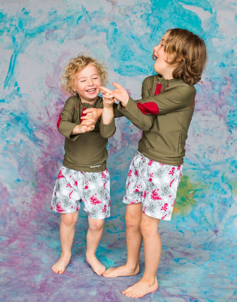Beach Dragons Boy Octupus UV-Rash Vest 1-2 år