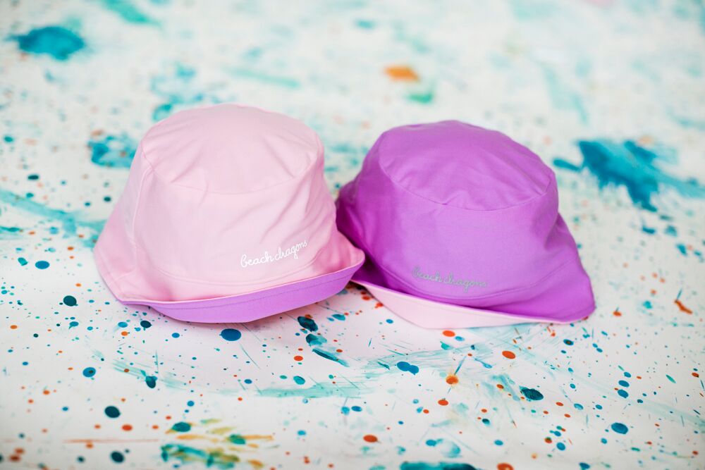 Beach Dragons Solhatt Rododendro/Bon Ton 2-5 år
