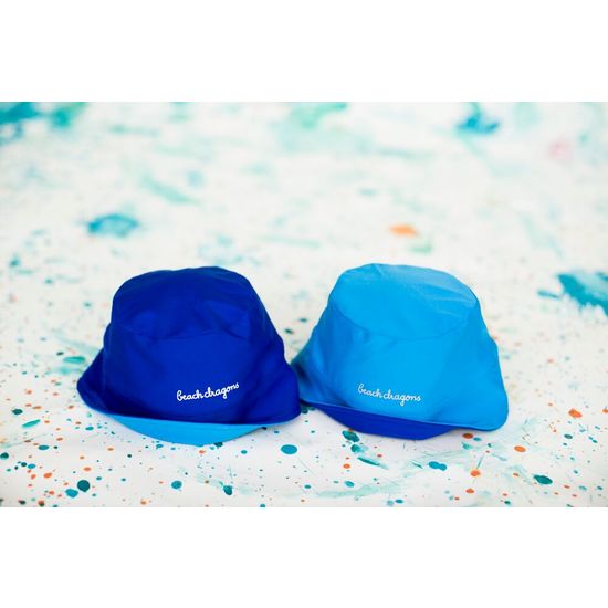 Beach Dragons Solhatt Surf/Oxford 2-5 år