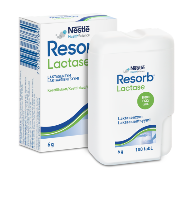Resorb Lactase 100 tabletter