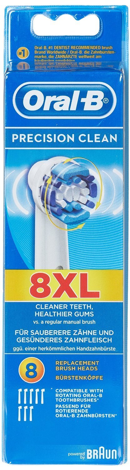 Oral-B Precision Clean borsthuvud 8 st